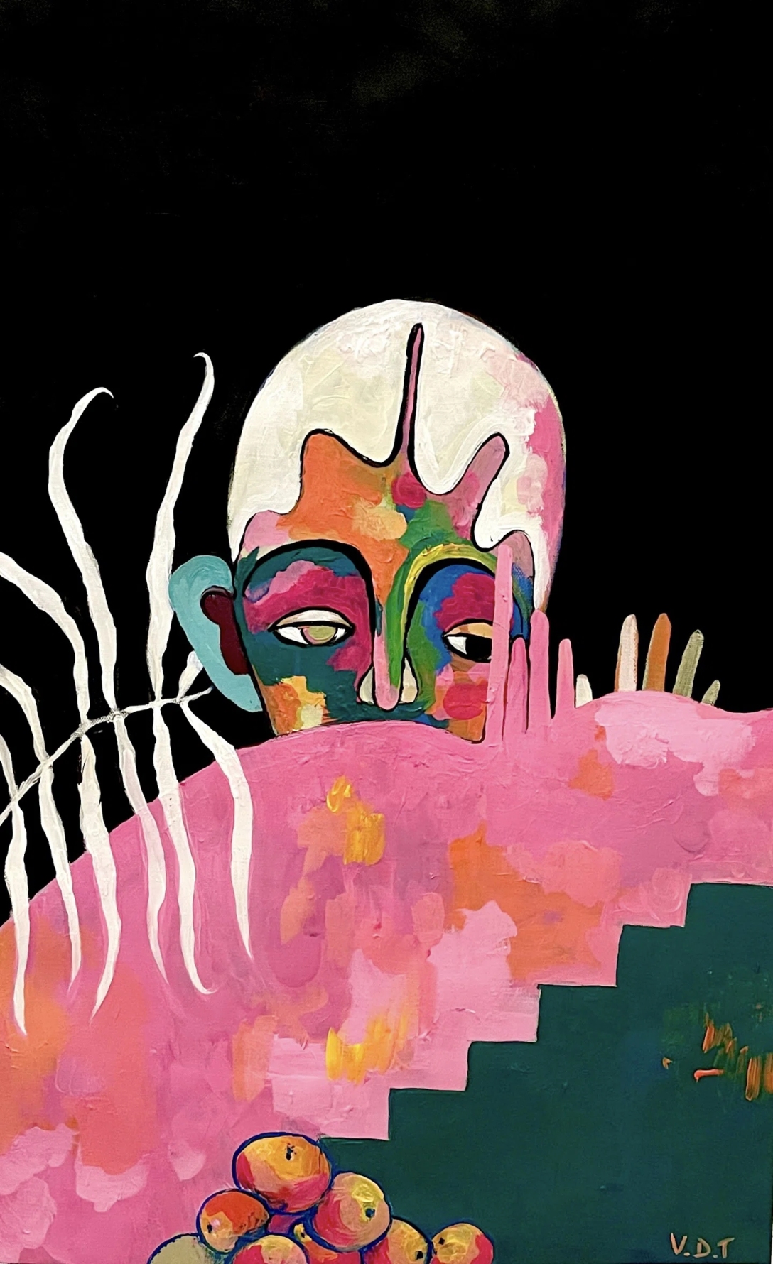 valerieetitinwo论解构型刻板印象通过独特的抽象风格