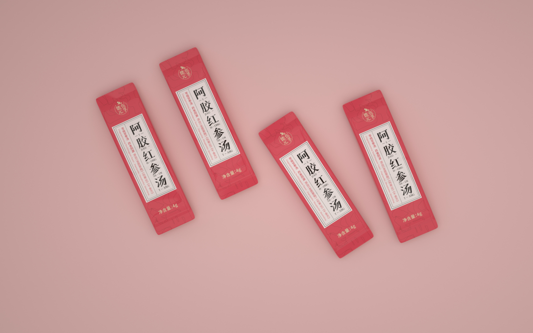 药食同源源自古方的中药茶饮包装设计