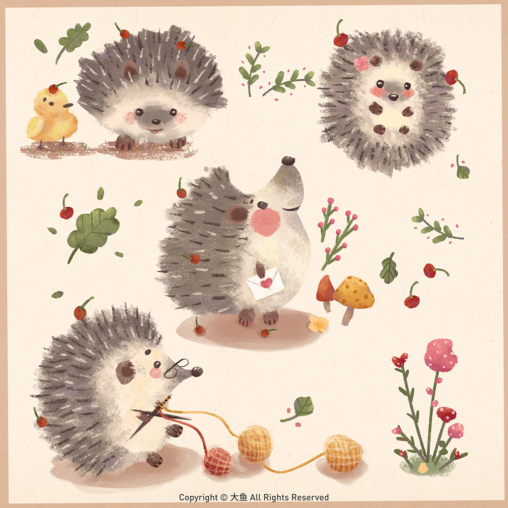 一些小刺猬-古田路9号-品牌创意/版权保护平台