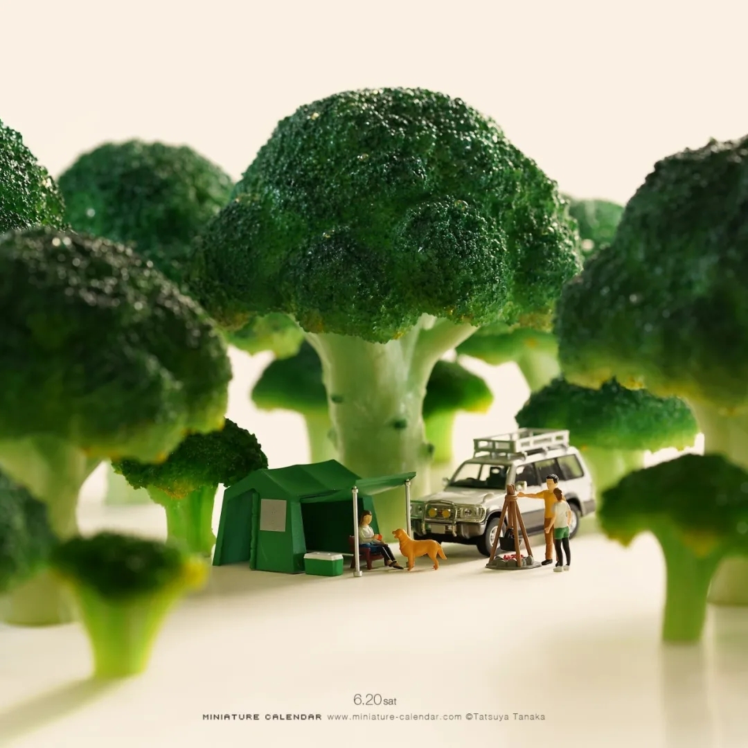 生活的酸甜苦辣全被这些艺术家做成了微缩景观