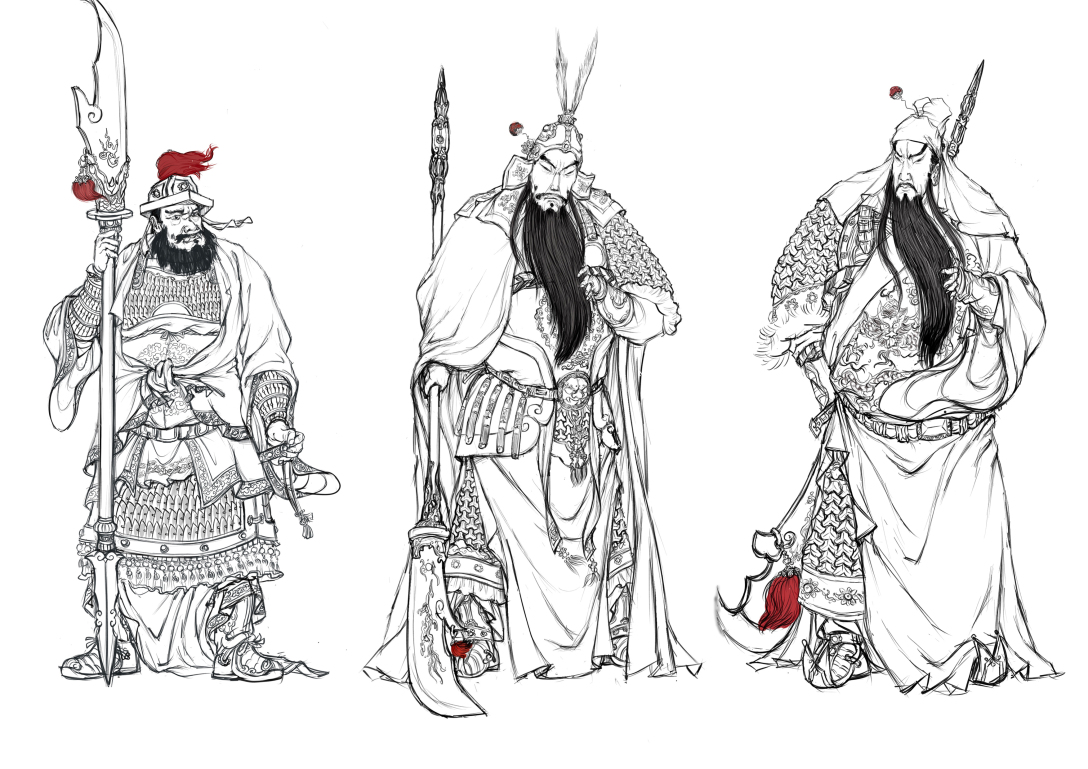 三国组合 大刀王君可,是瓦岗寨阵容里的小关羽美髯公 花刀帅魏文通