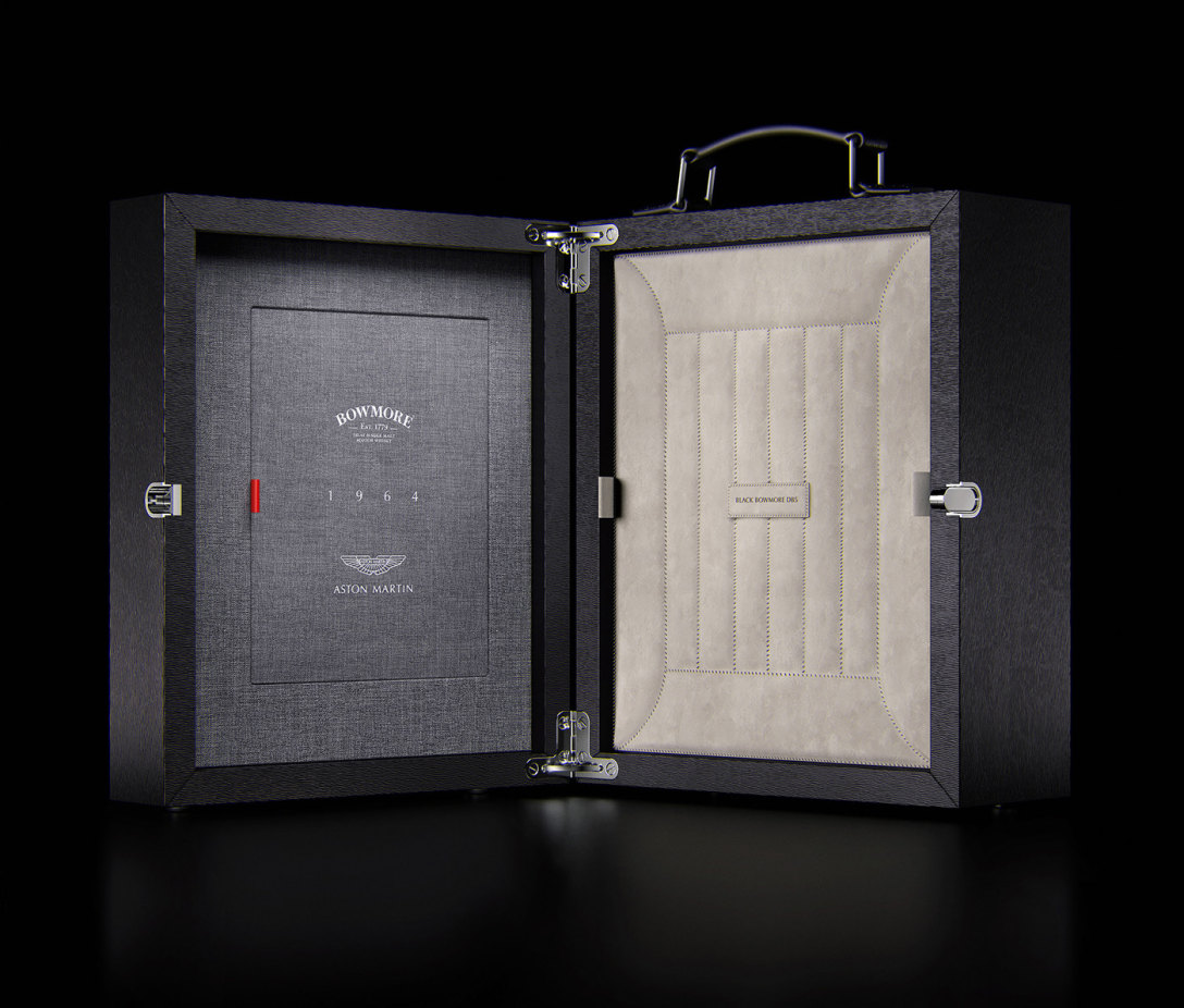 black bowmore aston martin db5 1964 presentation case