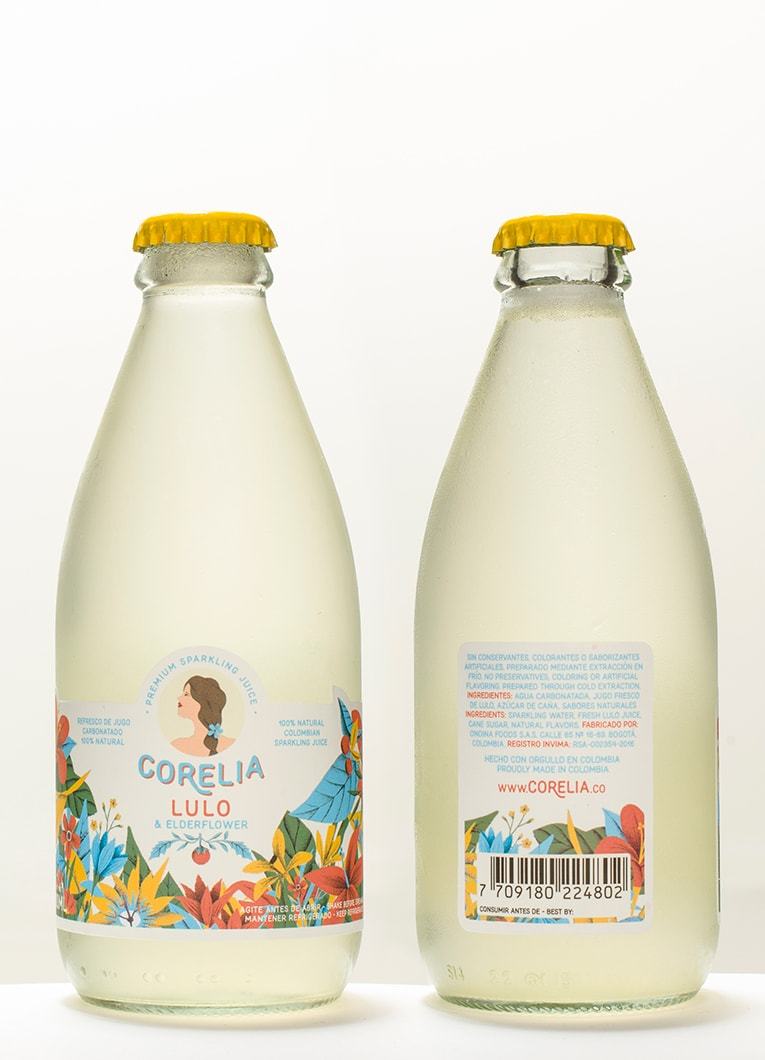 corelia碳酸软饮料包装