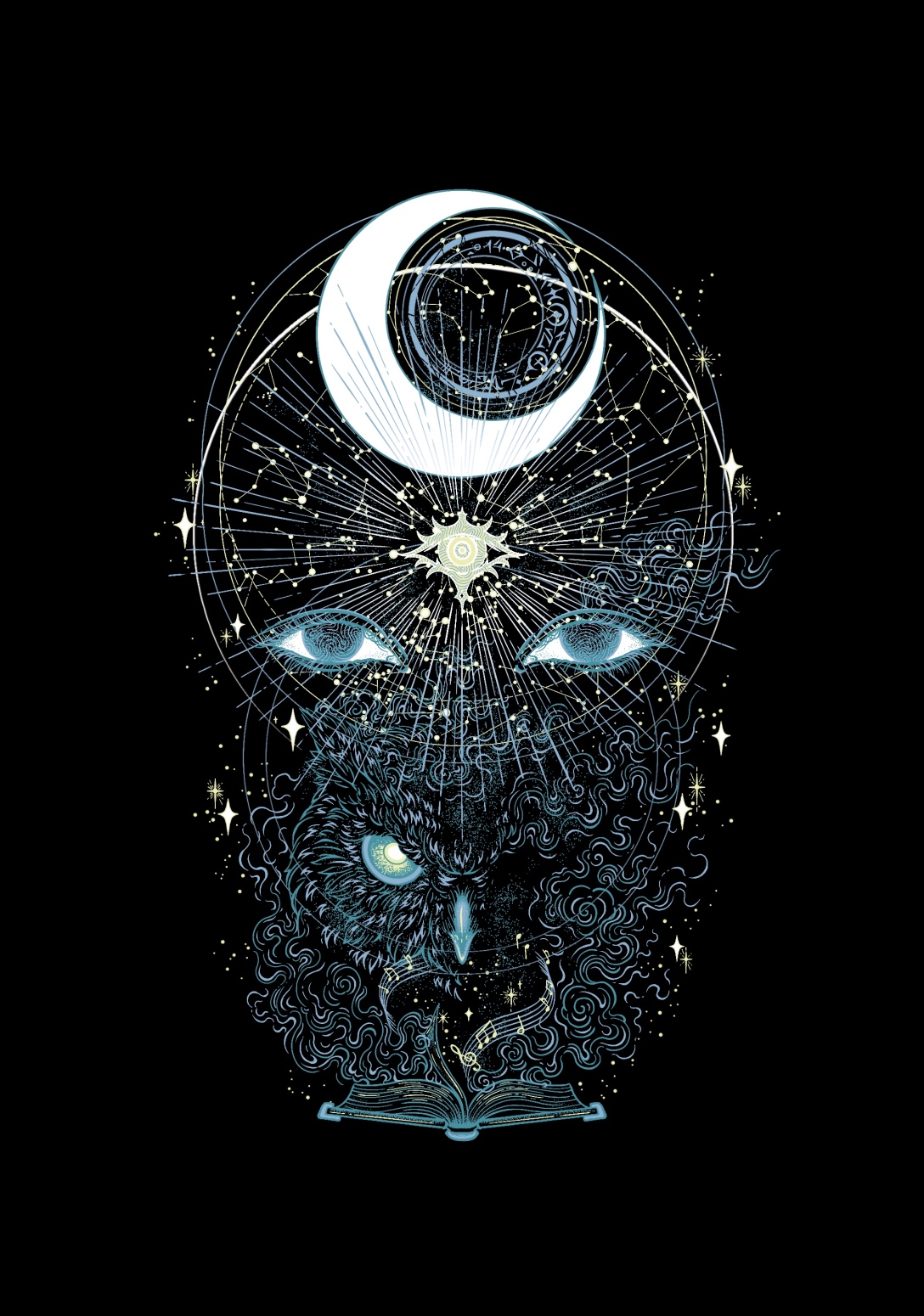 《奥术神座》1-6封面插画