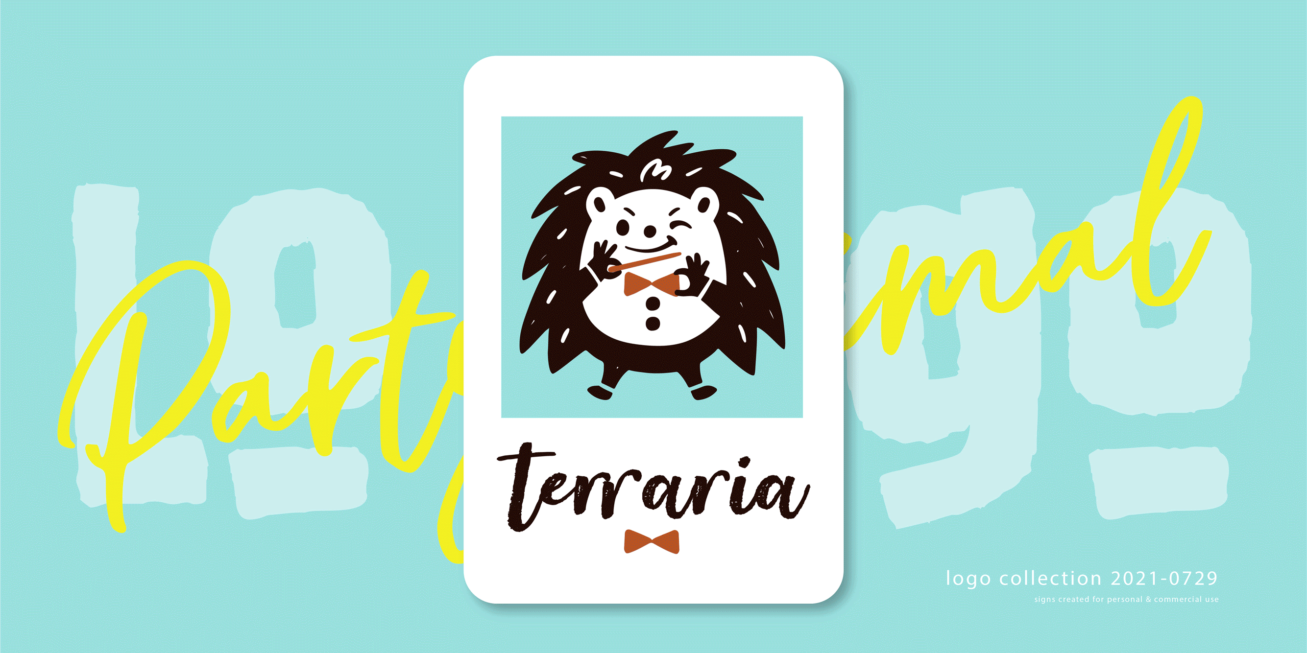 partyanimal派对动物系列logo