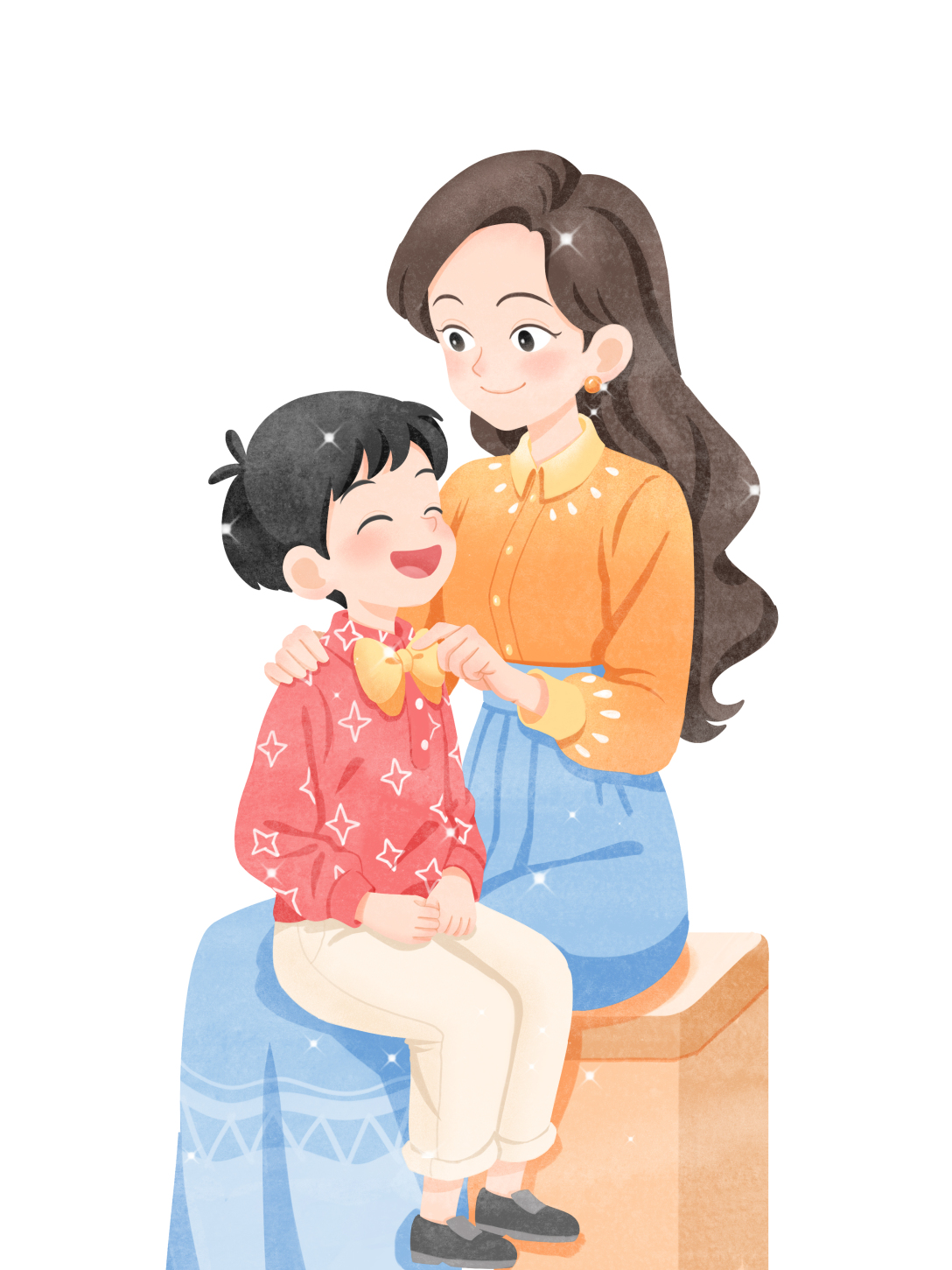 母亲节系列插画