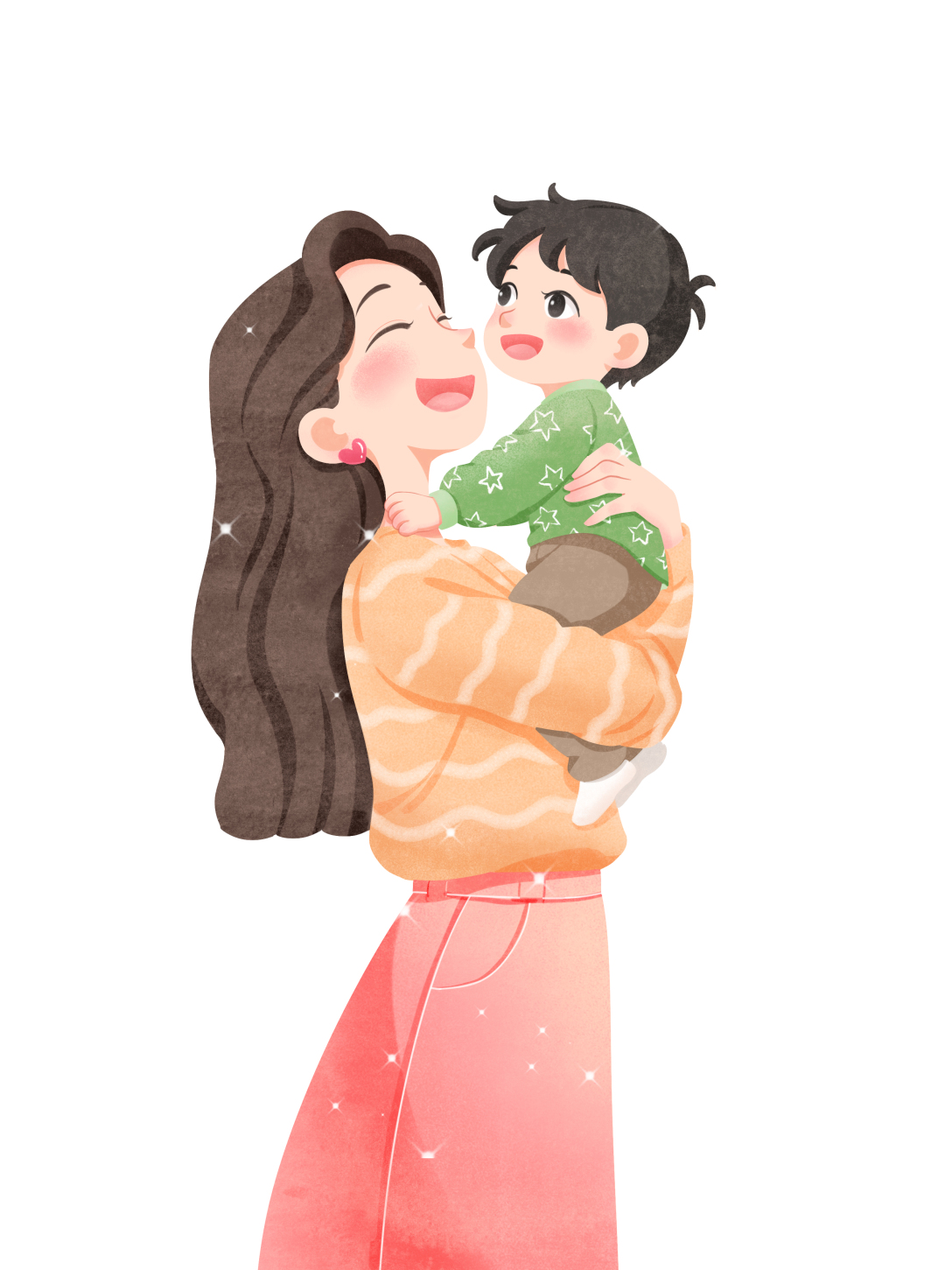 母亲节系列插画