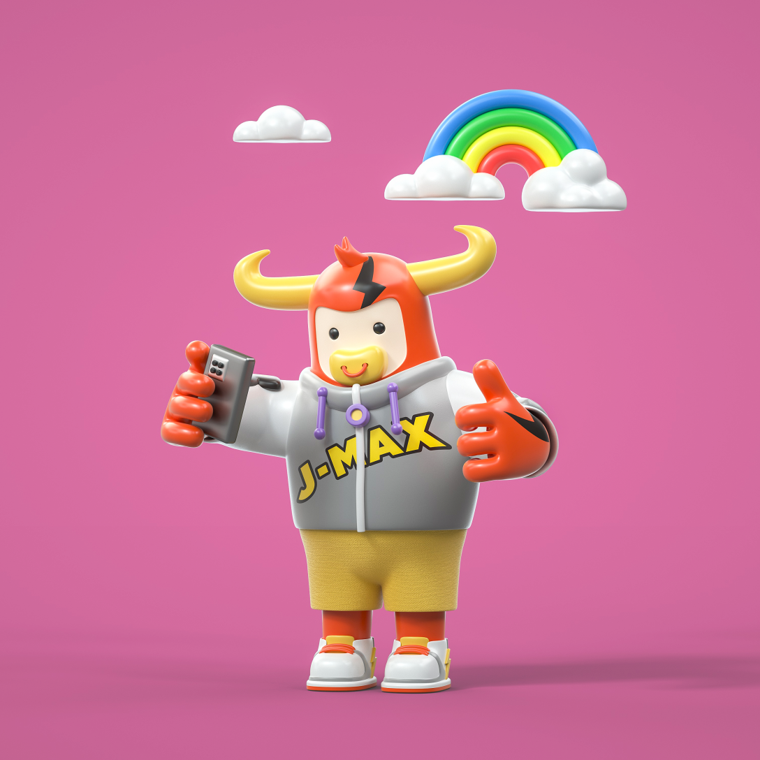 原创ip形象设计大橘jmax