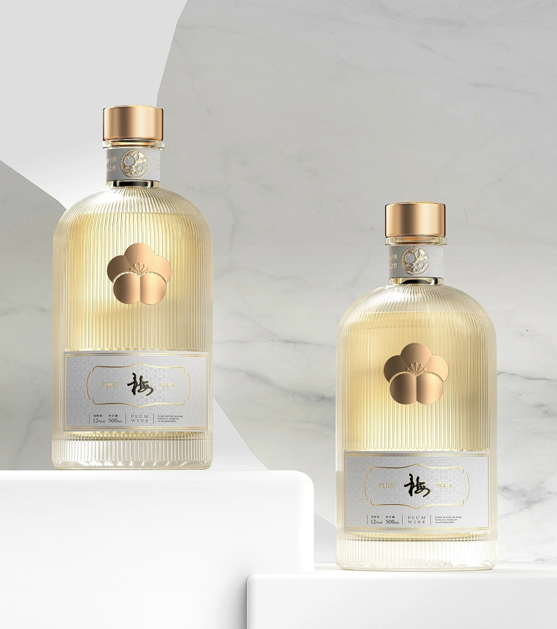 和谐设计青梅酒包装设计