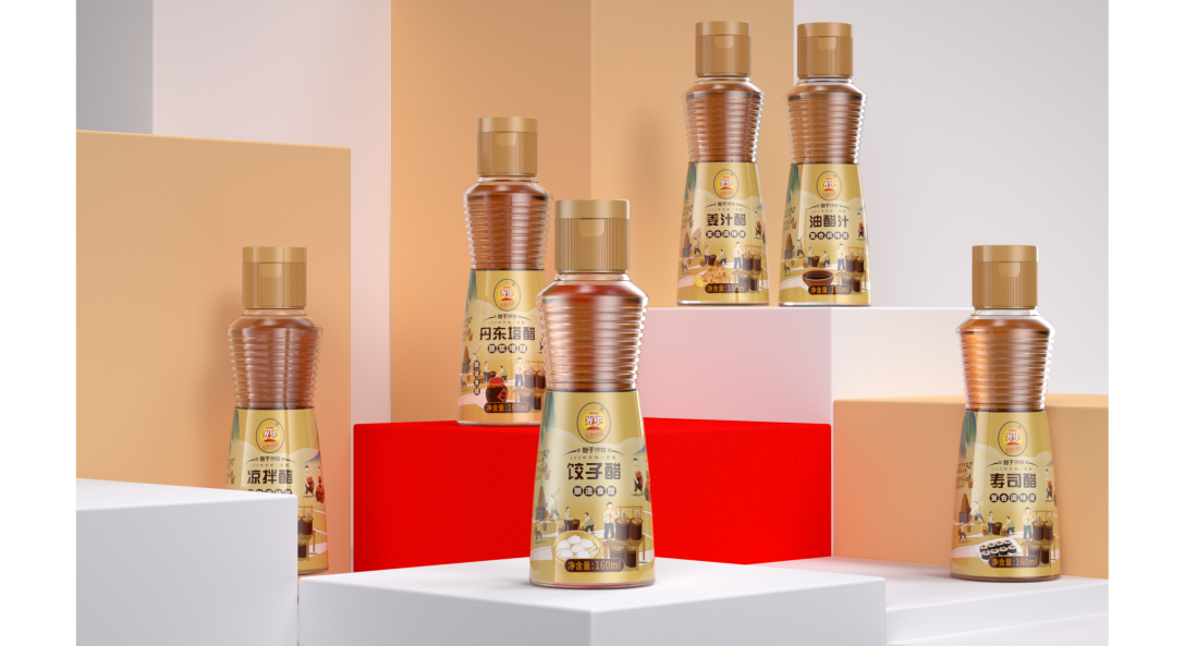 沃爱广告光华丹东塔醋养生醋包装设计