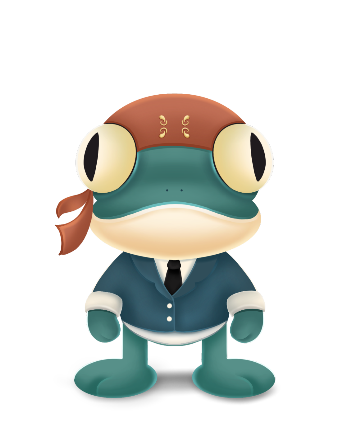 青蛙ip形象设计-古田路9号-品牌创意/版权保护平台