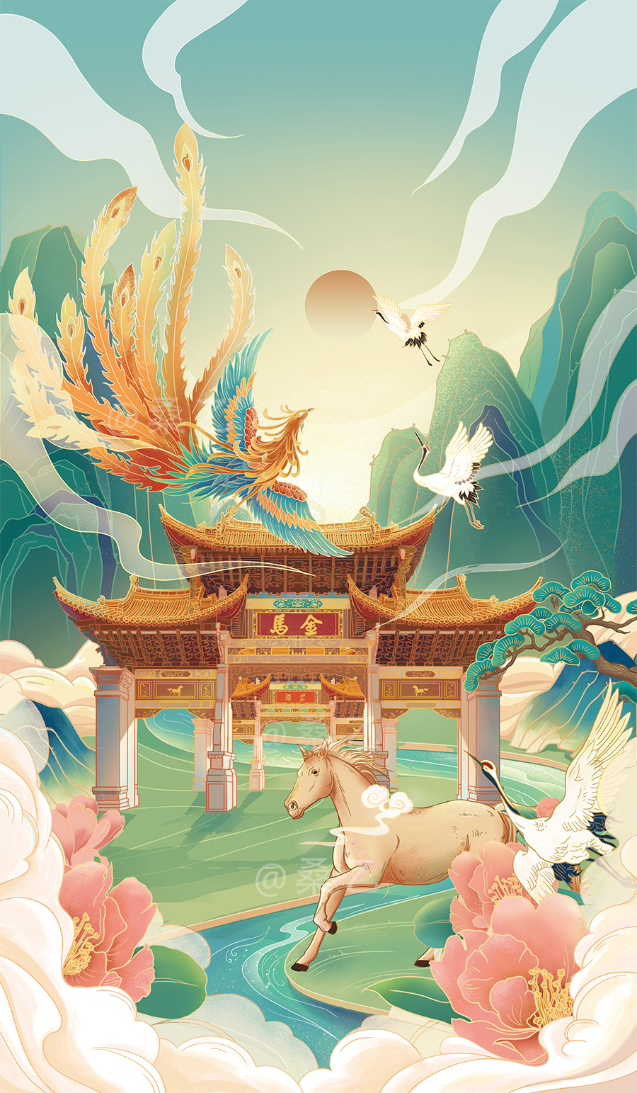 《金马碧鸡》——昆明