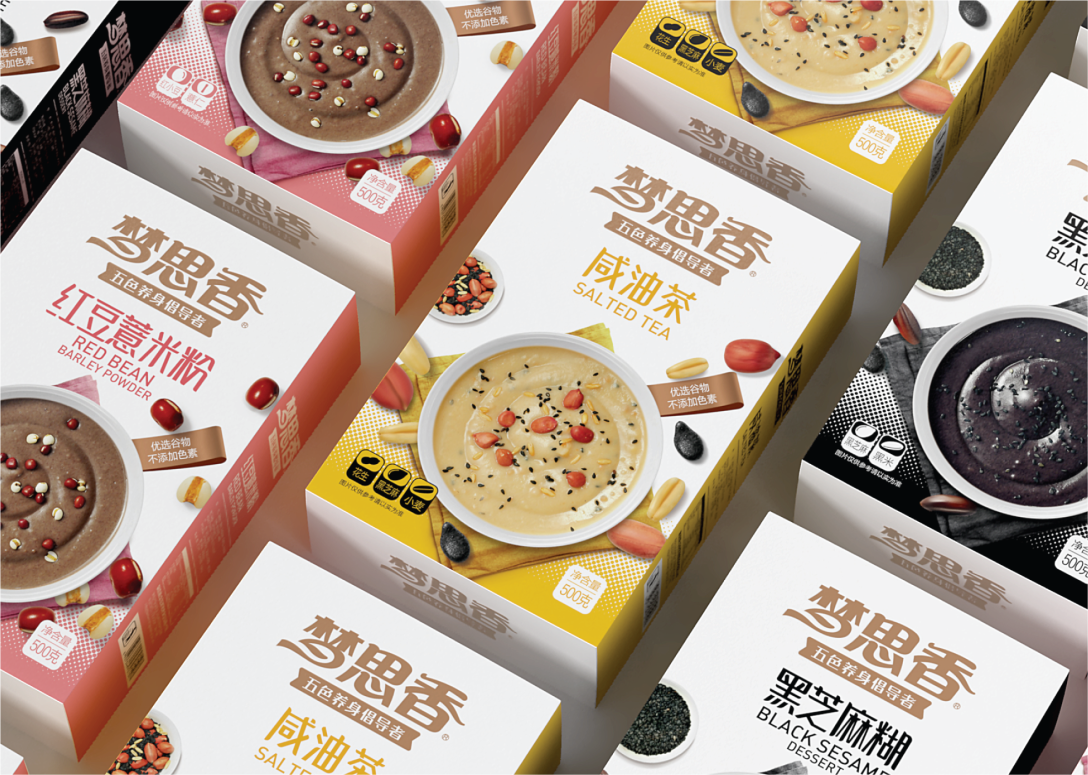 梦思香五色养生粥系列