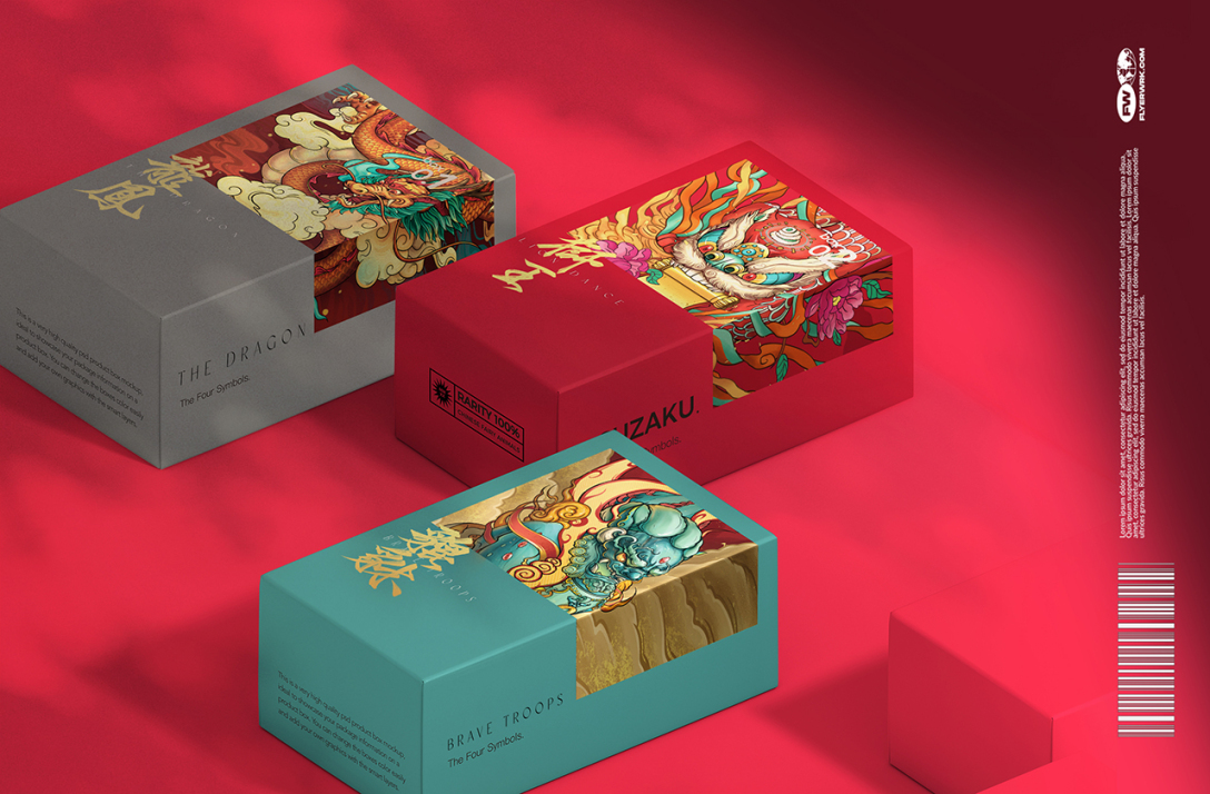 五克氮05仙班御礼20国潮礼品插画文创包装