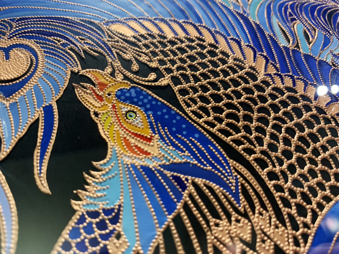 佛山铜凿剪纸《裙裾烂漫》-古田路9号-品牌创意/版权保护平台