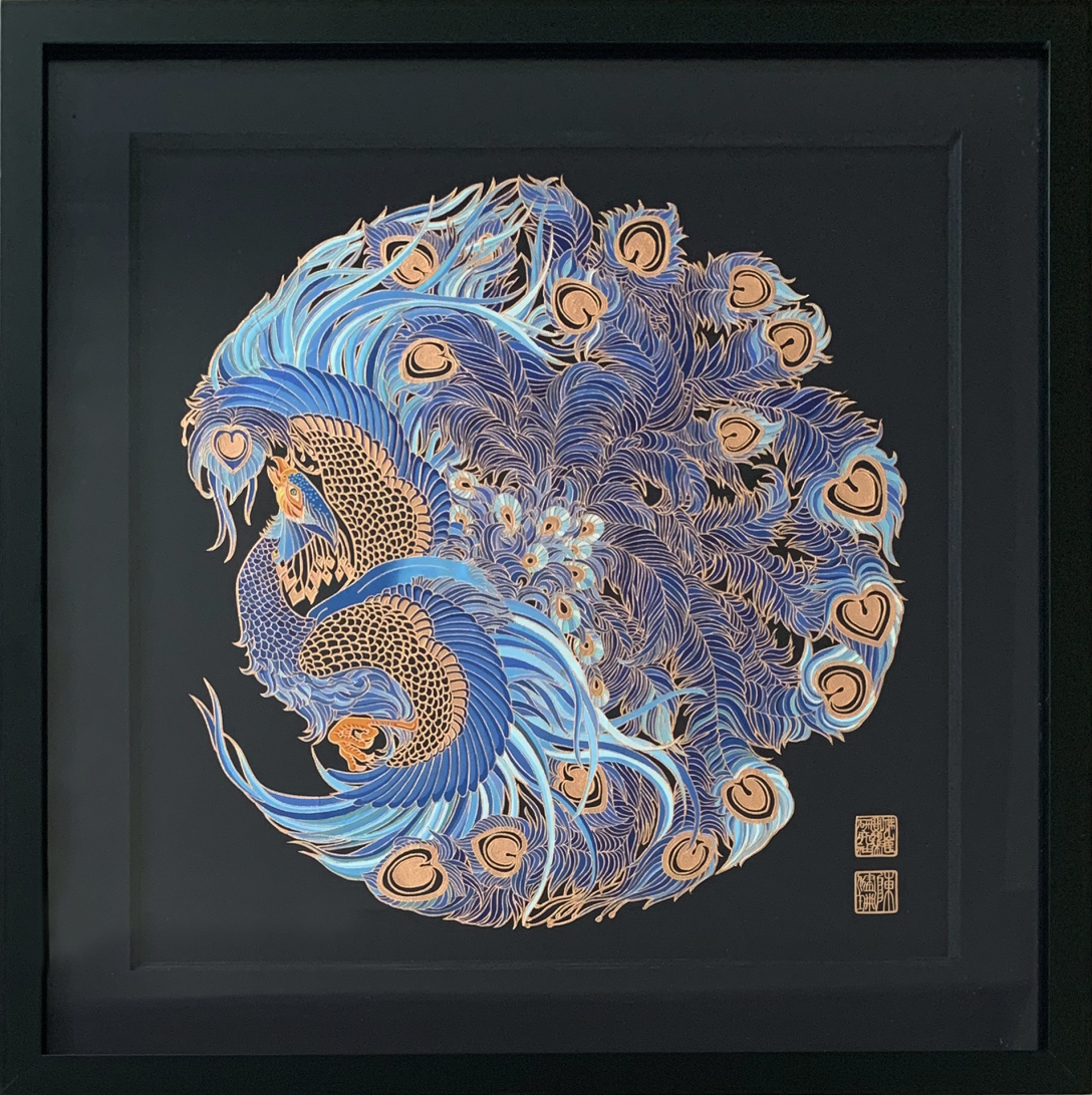 佛山铜凿剪纸《裙裾烂漫》-古田路9号-品牌创意/版权保护平台