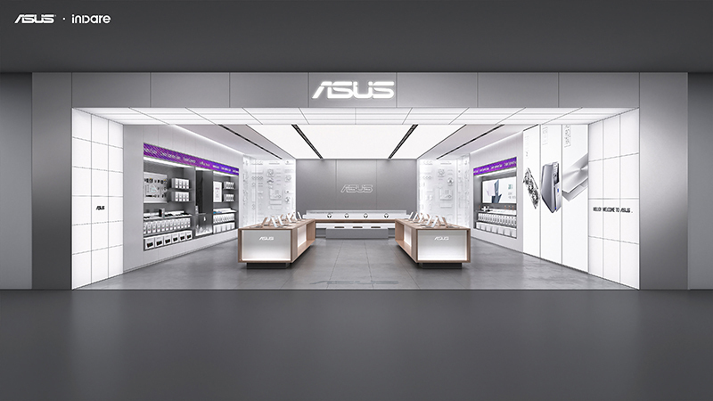 华硕xindaresi30终端形象空间创意设计