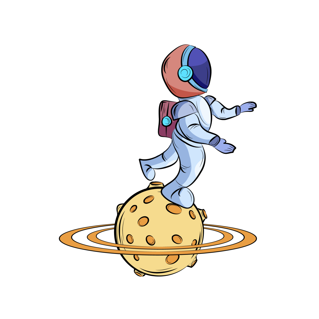 创意宇航员宇宙气球
