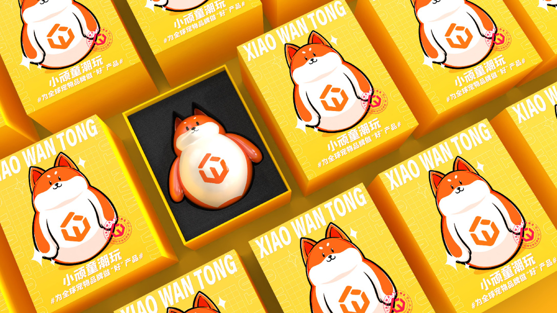 小顽童宠物食品ip形象设计产品包装设计