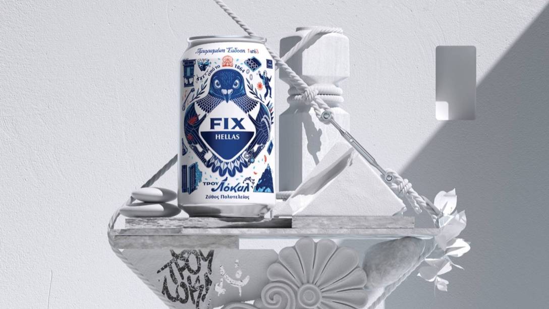 希腊fixhellaslimited限量版啤酒包装摩尼视觉分享