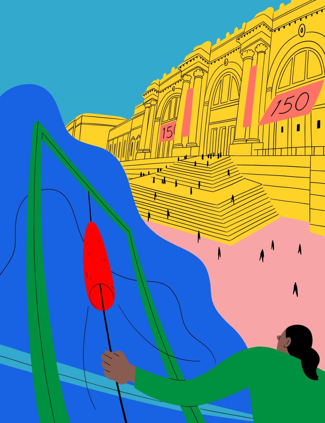 alvaskog仰视夸张的构图无性别角色02