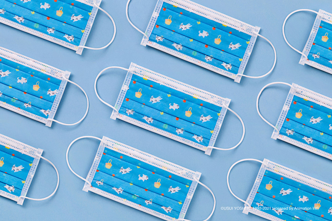 蜡笔小新联名口罩设计