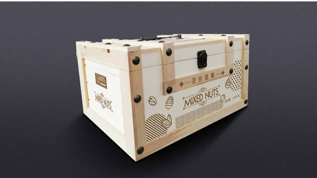 巨灵设计坚果高端包装