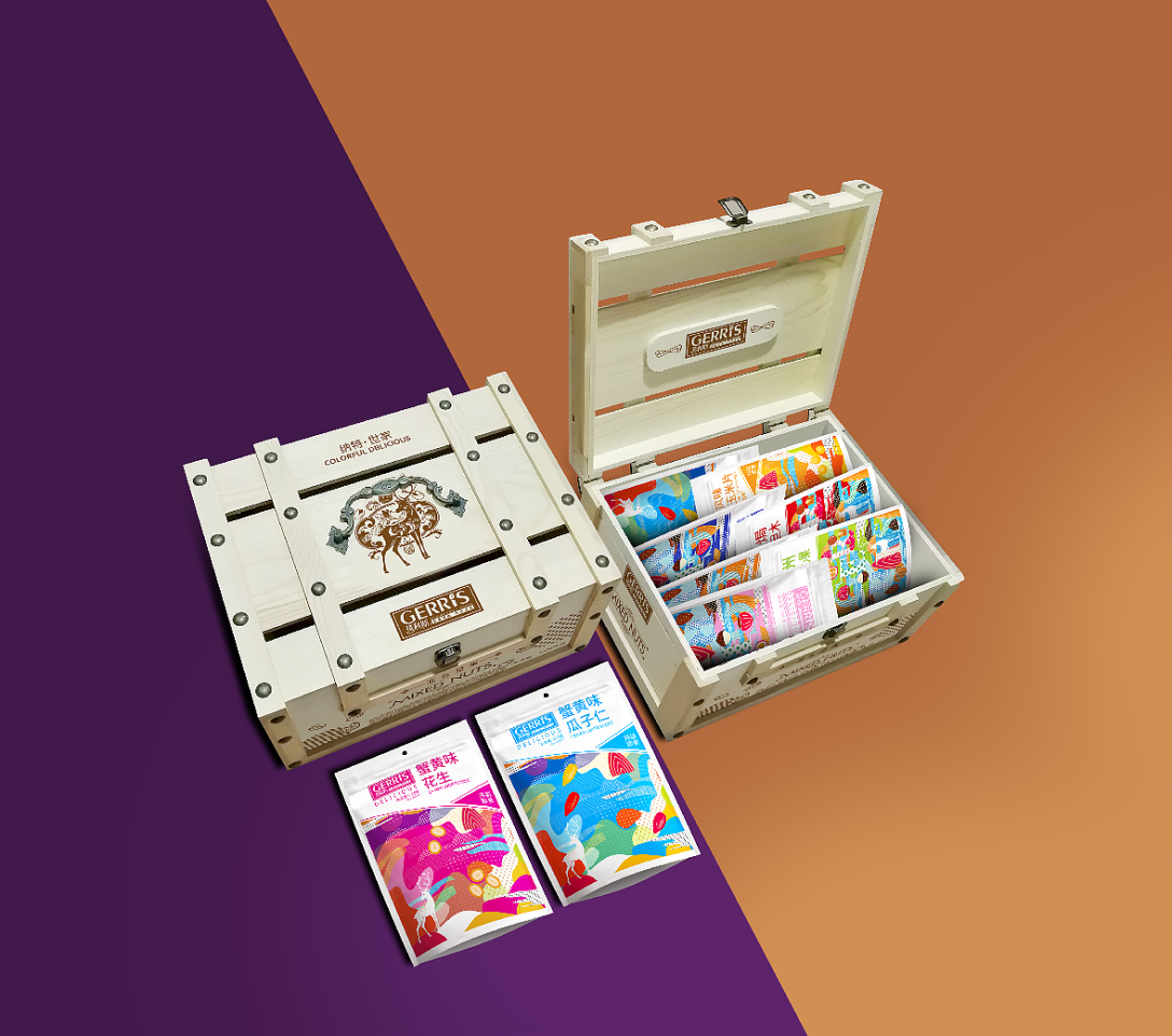 巨灵设计坚果高端包装