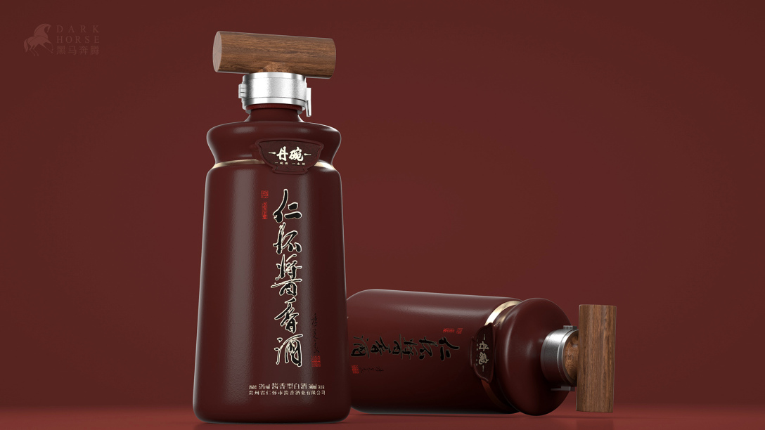 贵州仁怀酱香酒包装设计【黑马奔腾设计做作品】
