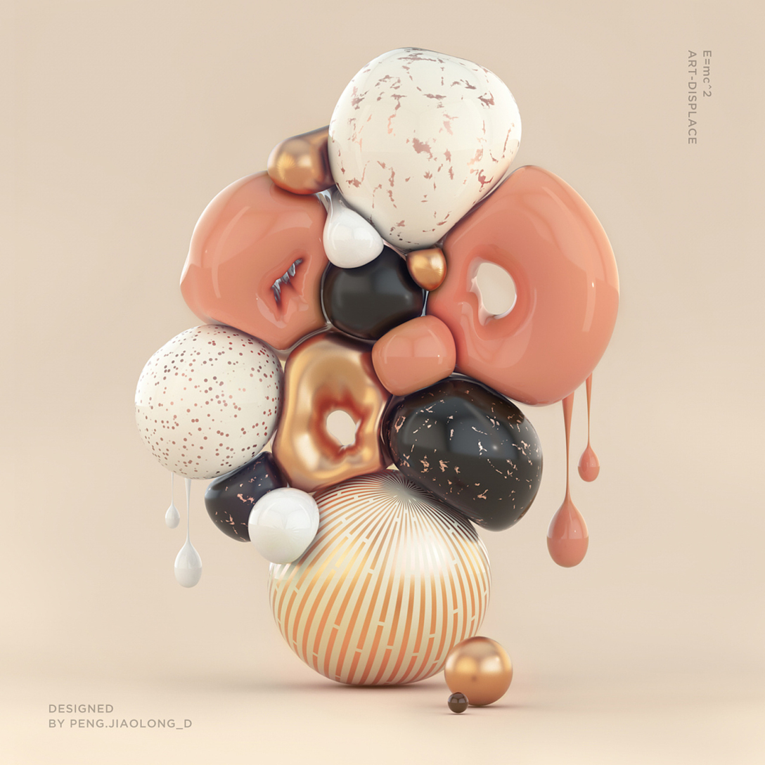 c4d视觉艺术自由设计篇