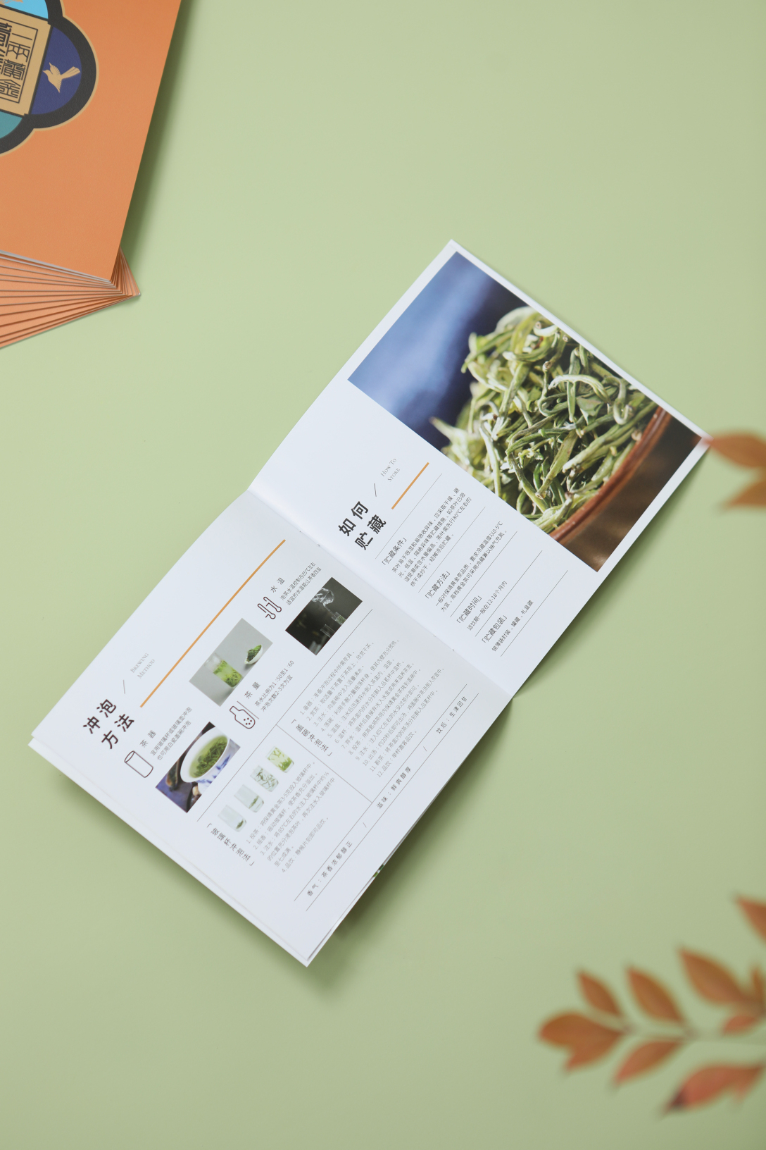 茶叶宣传画册设计