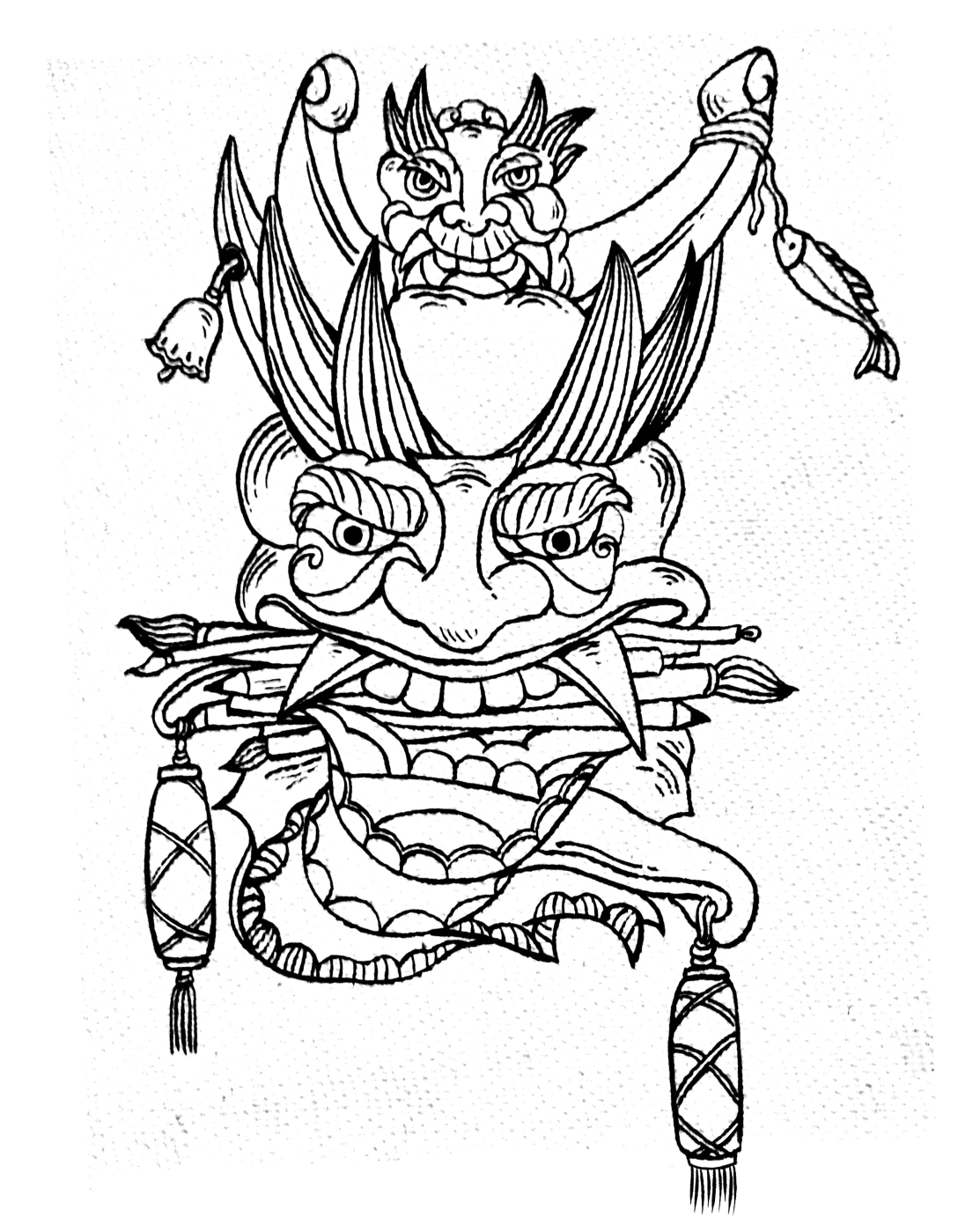 安顺地戏文创设计