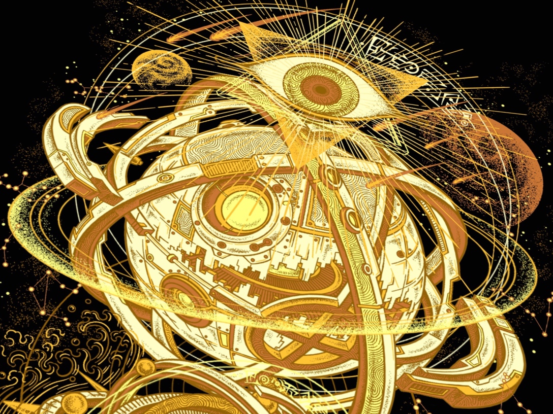 《奥术神座》封面插画补完