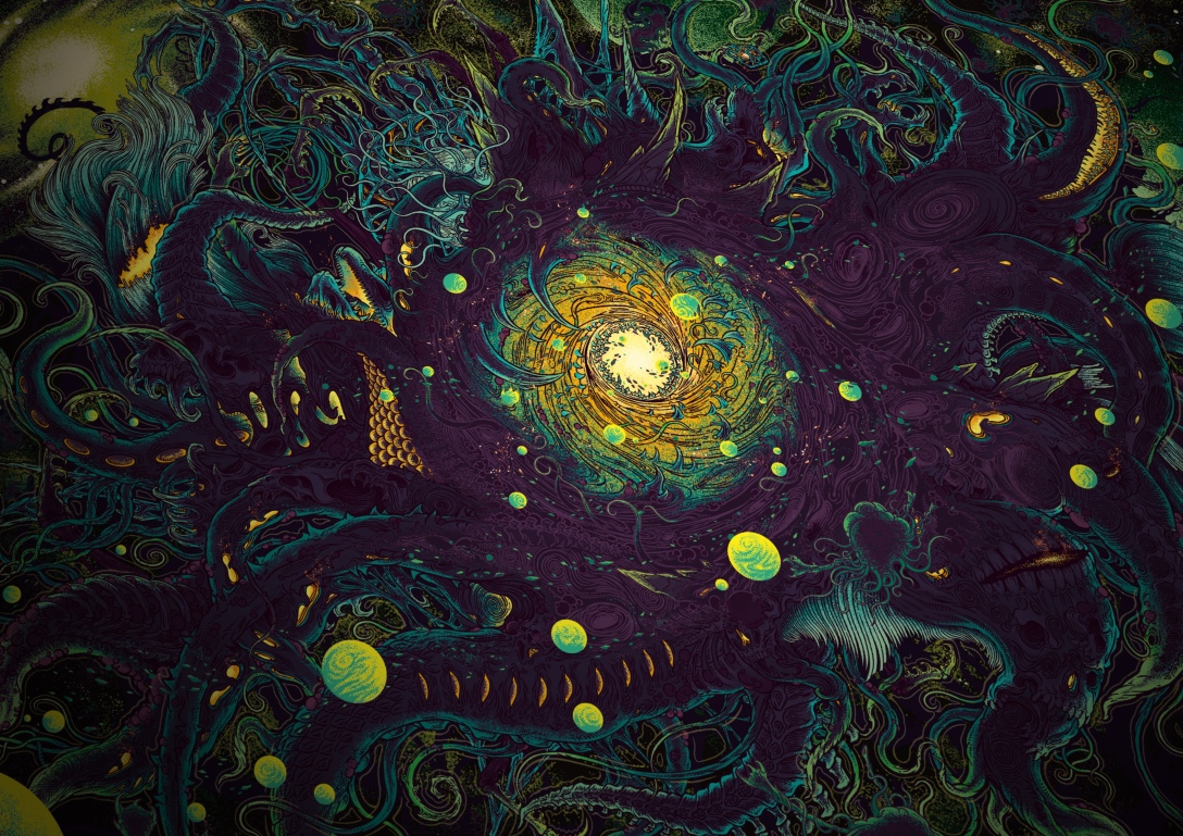 疯狂呓语克苏鲁cthulhu-阿撒托斯azathoth-古田路9号-品牌创意/版权保