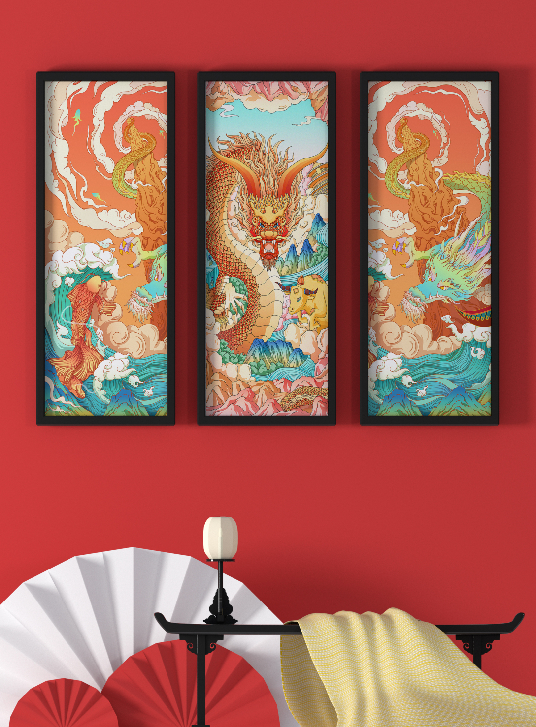 国风--牛年插画