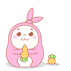 歪叽兔happytoo卡通兔子吉祥物形象设计微信动态表情包设计-古田路9号