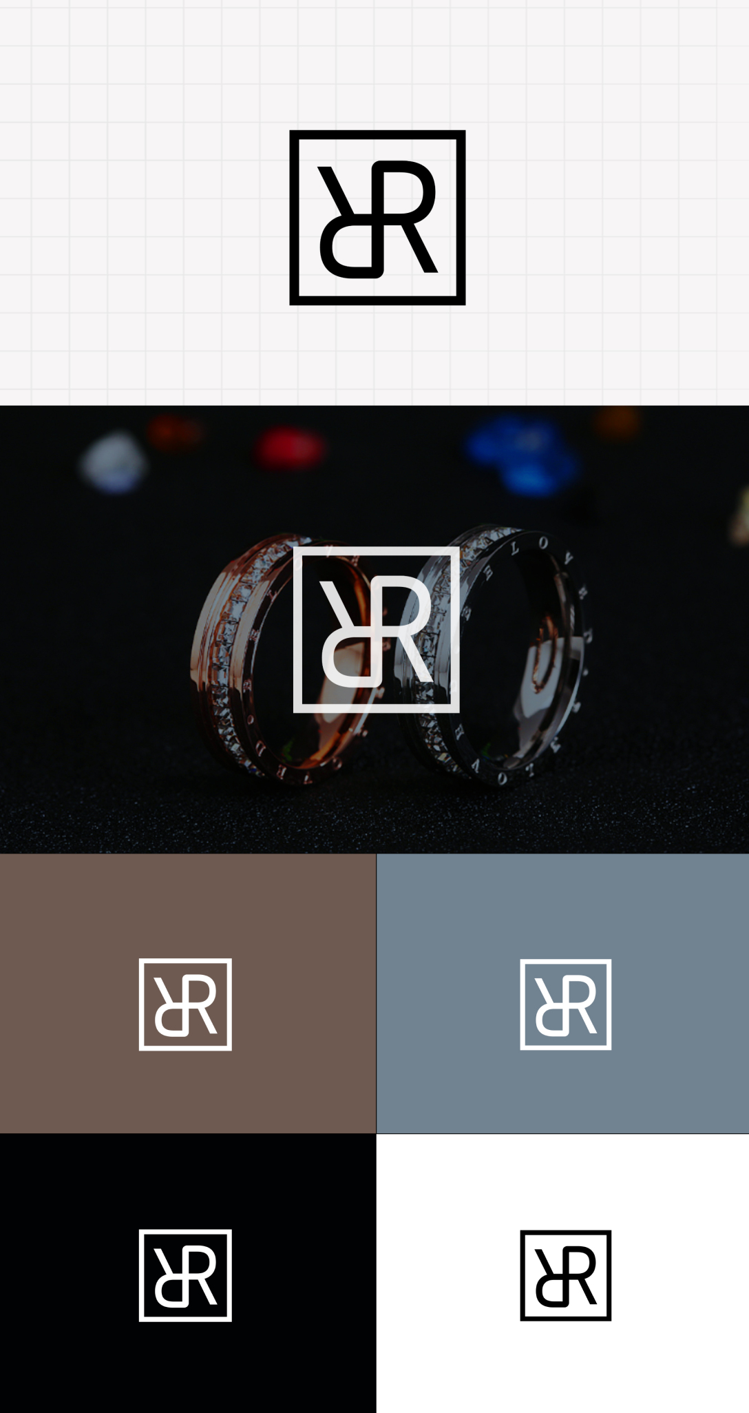 logo珠宝首饰品牌rire钻戒项链饰品高端私人定制logo