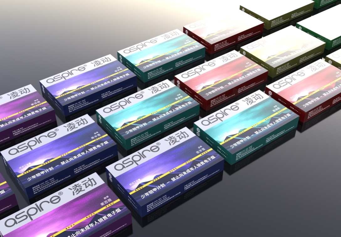 烟草口味烟弹盒 包装作品-古田路9号-品牌创意/版权保护平台