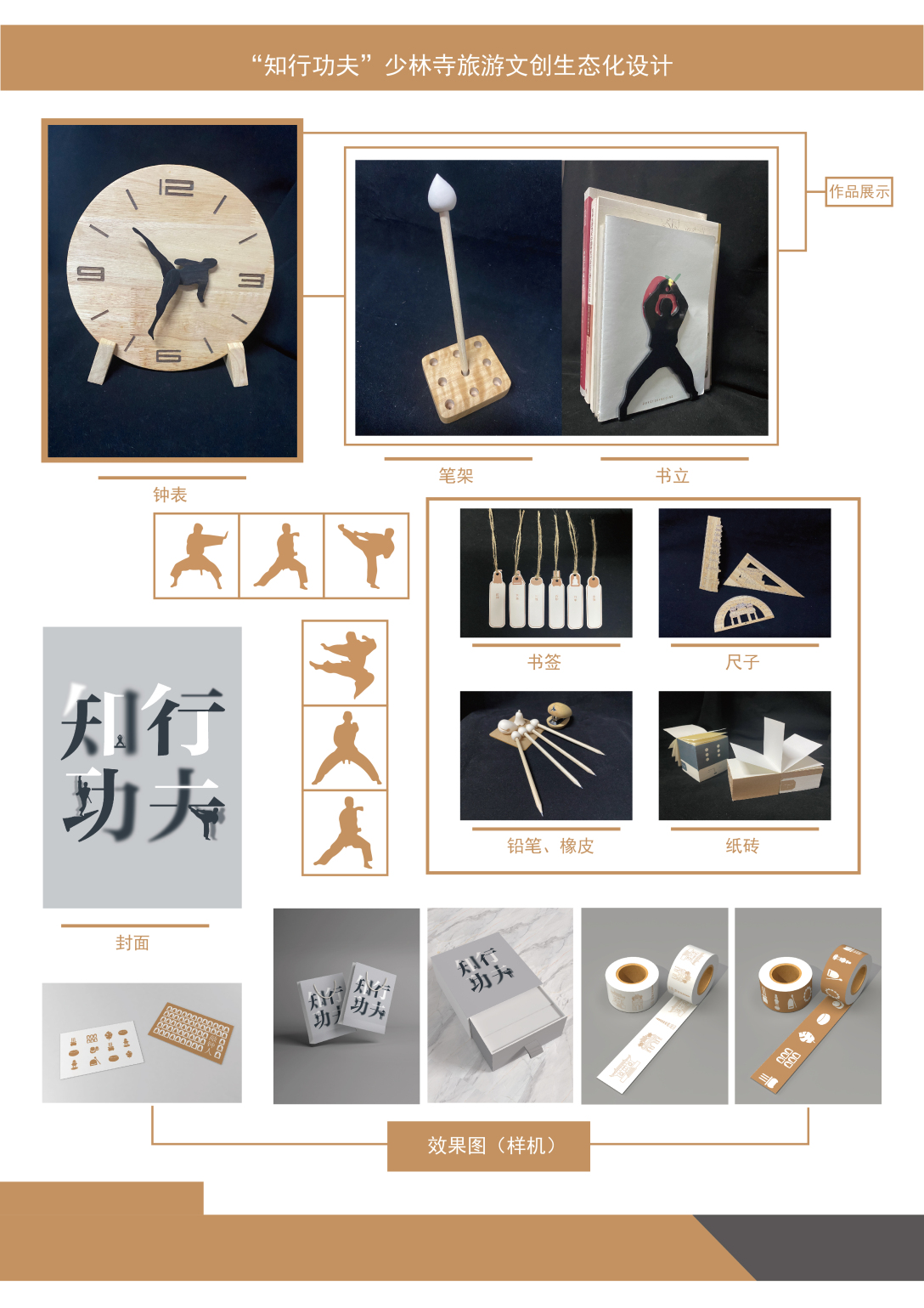 "知行功夫"少林寺旅游文创生态化设计-古田路9号-品牌创意/版权保护平