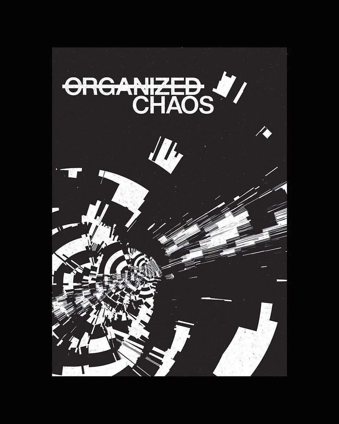 点线面版式海报