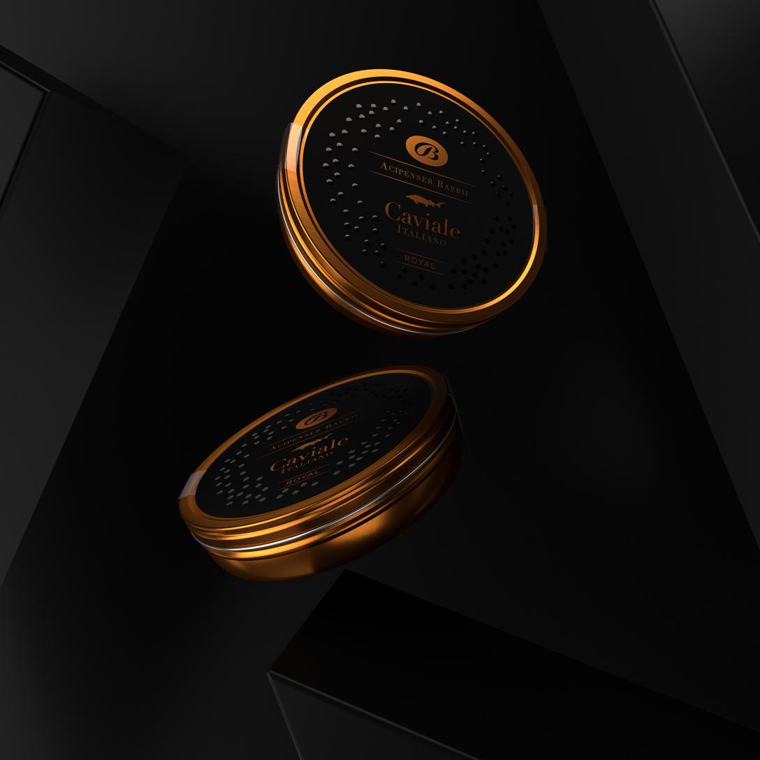 cavialebellavista鱼子酱包装设计