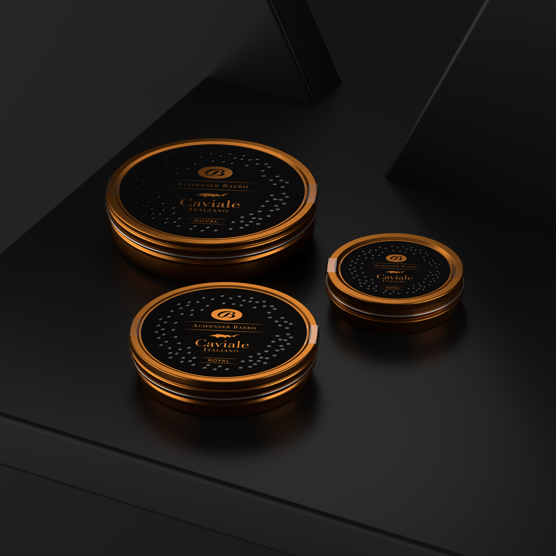 cavialebellavista鱼子酱包装设计