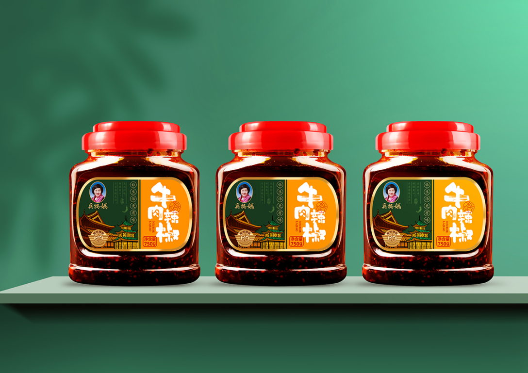 兵妈妈辣椒系列食品包装设计