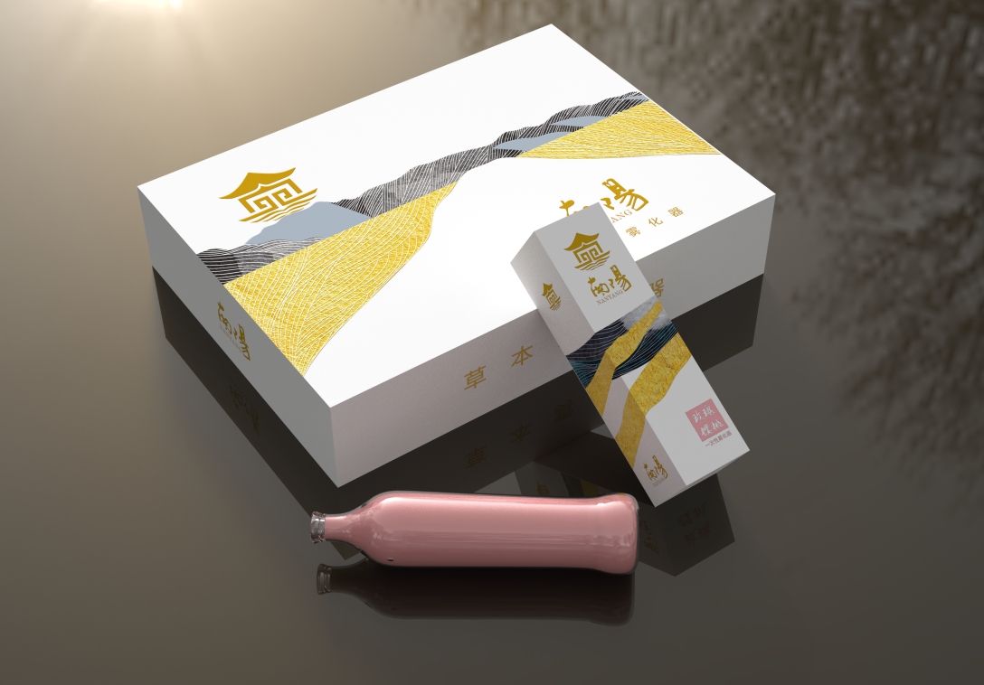 南阳草本雾化礼盒包装作品