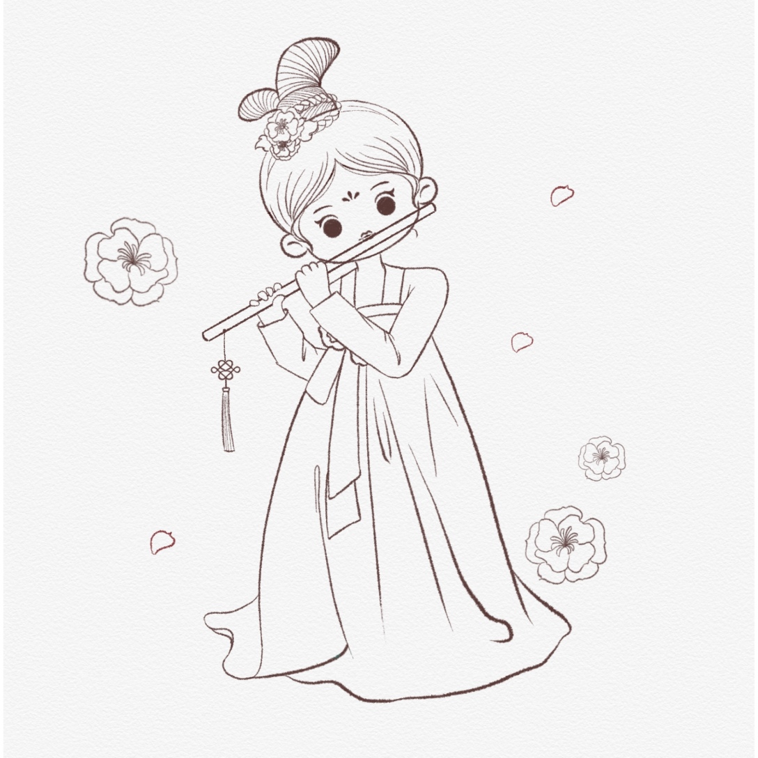 古风水彩q版 小可爱评论关注湖南省  |  长沙市绘画/插画师晓竹插画