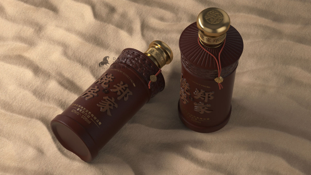 贵州茅台镇郑家烧房酒包装设计