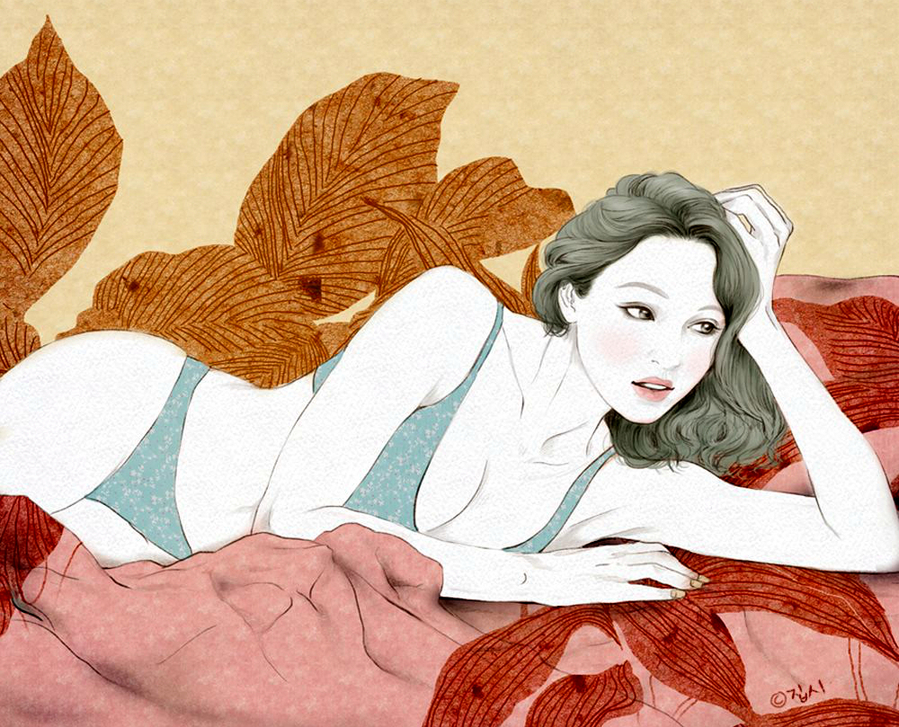 韩国zipcy唯美插画