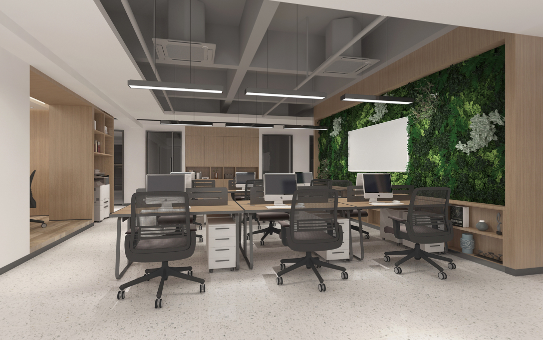 森旭科技办公空间装备车间设计