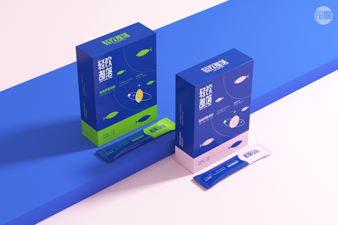 胶原蛋白肽固体饮料包装设计08刘益铭原创作品