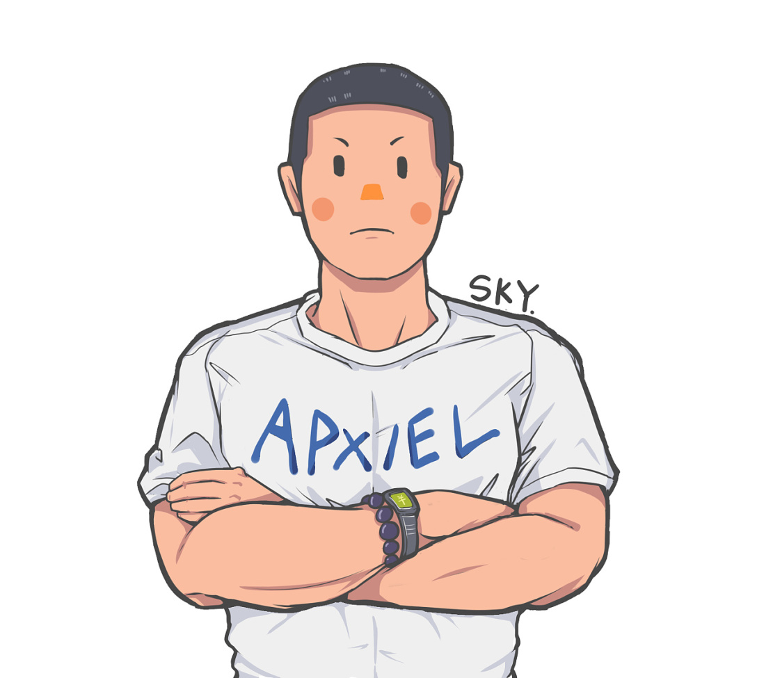 aboutgosh手绘头像goshawysky